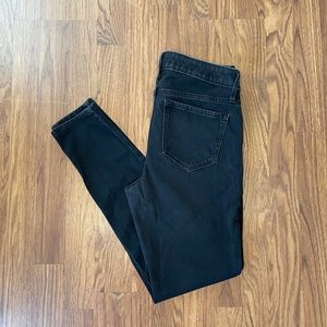 Old Navy Rockstar Super Skinny Black denim jean 8